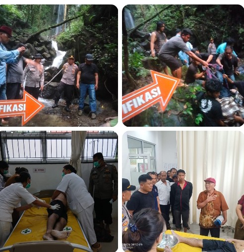 Respon Cepat Polres Simalungun Evakuasi Korban Diduga Depresi, Pemuda di Haranggaol Ditemukan Meninggal Dunia di Aliran Sungai Siboro.