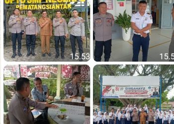 Ciptakan situasi kamtibmas aman, Sat Binmas Polres Pematangsiantar Sambang & Silaturahmi.