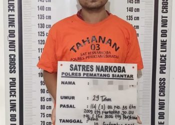 Duduk Santai di Pinggir Jalan Berujung Penangkapan, Polres Pematangsiantar Sita 21,55 Gram Sabu.