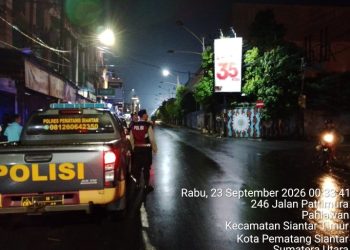 Antisipasi 3 C Sat Samapta Polres Pematangsiantar Laksanakan Patroli BLP.