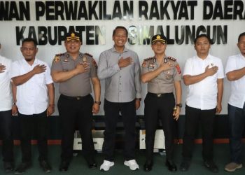 Merawat Simalungun Yang Kondusif, Kapolres Jalin Silaturahmi Dengan Ketua DPRD.