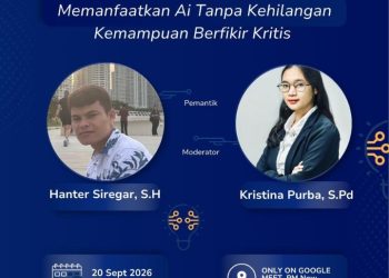 Bahas AI dan Manusia, Think Talk : Jangan Sampai Teknologi Mengambil Alih Cara Berpikir.