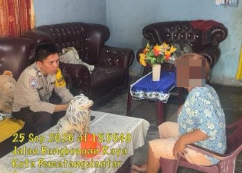 Polsek Siantar Martoba Cek TKP Dugaan Selisih Paham di Gang Kenanga Tindaklanjut CC 110.