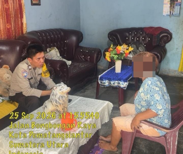 Polsek Siantar Martoba Cek TKP Dugaan Selisih Paham di Gang Kenanga Tindaklanjut CC 110.