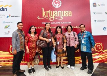 Ketua Dekranasda Kota Pematangsiantar Ny Wesly Silalahi Hadiri Pameran Kerajinan Nusantara bertajuk Kriyanusa Tahun 2026.