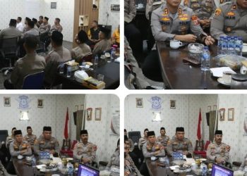 Kapolres Simalungun Ikuti Ngaji Kebangsaan Bersama Kapolri & Gus Baha, Perkuat Semangat Persatuan Bangsa.
