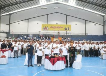 Kapolres Simalungun Hadiri Opening Tournamen Domino Orado 101 Piala Panglima TNI, Dukung Pemecahan Rekor MURI Sambut HUT TNI Ke - 81.