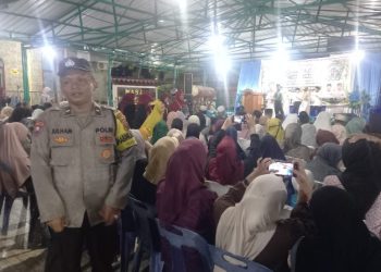 Polsek Siantar Barat Amankan Tabligh Akbar & Santunan Anak Yatim.