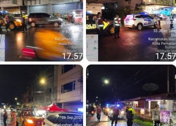 Polres Pematangsiantar Tingkatkan Patroli Malam, Sasar Geng Motor Hingga Balap Liar.