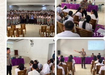 98 Siswa SMAN 1 Antusias Ikuti Sosialisasi Program Paham AI Polres Pematangsiantar.