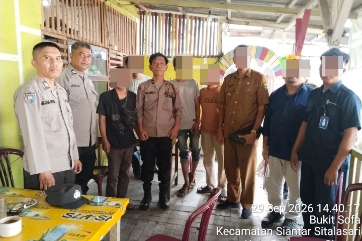 Polsek Siantar Martoba Respons Cepat Aduan Warga, Persoalan Sampah Berakhir Damai.