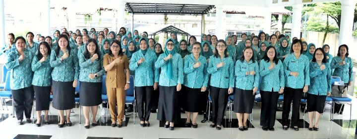 TP PKK Simalungun Gelar Pertemuan Rutin : Evaluasi, Perkuat Soliditas & Siapkan Nagori Percontohan Tahun Depan.