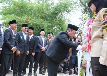 Wali Kota Pematangsiantar Wesly Silalahi, SH, MKn Hadiri Upacara Peringatan Hari Kesaktian Pancasila Tingkat Sumut.