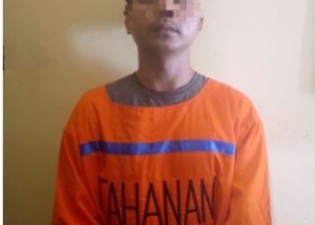 Polsek Siantar Marihat Amankan Karyawan Toko Dj Build Mart Diduga Melakukan Pencurian Ditempat Kerjaannya.
