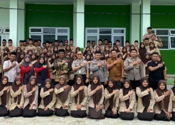 Polres Pematangsiantar Sosialisasi Program Paham AI Kepada 97 Siswa Siswi MAN Kota Pematangsiantar.