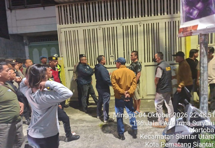 Polres Pematangsiantar Respon Cepat Amankan Pria Diduga Pelaku Pencurian di Jalan Ade Irma Suryani.