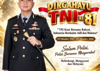Dirgahayu TNI Ke - 81, Kapolres Simalungun : Soliditas dan Sinergitas TNI-Polri Harga Mati.
