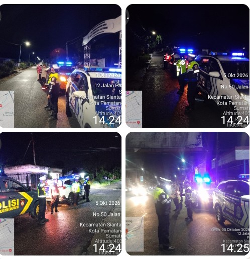Antisipasi 3C Polres Pematangsiantar RutinPatroli BLP.