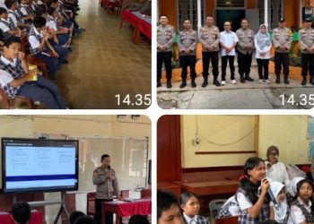 Polres Pematangsiantar Sosialisasikan SPMB SMA Kemala Taruna Bhayangkara.