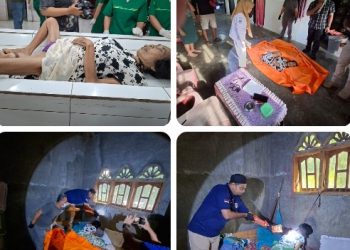 Sinergi Polsek Bosar Maligas & Tim Identifikasi Polres Simalungun Tangani Penemuan Warga Meninggal Dunia di Nagori Serdang Bolon.