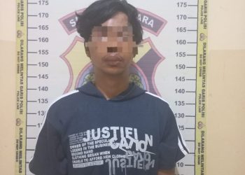 Polsek Sianțar Barat Amankan Pelaku Penggelapan Sepedamotor.