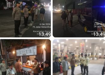 Polsek Siantar Selatan Laksanakan Patroli KRYD 3 Pilar Antisipasi Guantibmas.