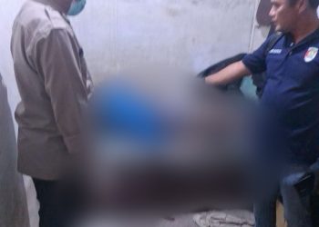 Polisi Bersama Masyarakat, Polsek Purba Tangani Penemuan Jenazah Lansia Penderita Stroke di Tigarunggu.
