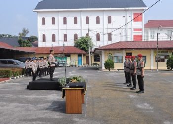 Kapolres Pematangsiantar Pimpin Sertijab Kasat Reskrim & Kasat Narkoba.