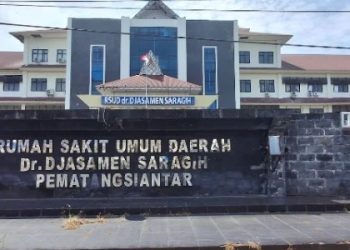 RSUD dr Djasamen Saragih.