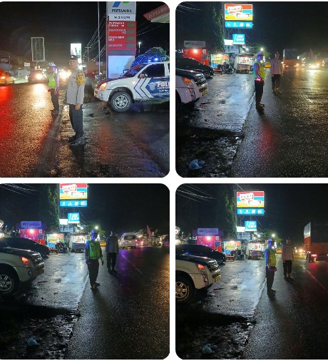 Cegah Balap Liar & Begal, Sat Lantas Polres Simalungun Gelar Blue Light Patrol di Jalur Pematang Siantar–Tebing Tinggi.