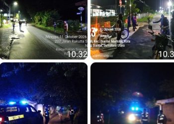 Polres Pematangsiantar Gelar Blue Light Patrol, Antisipasi 3C & Gangguan Kamtibmas.
