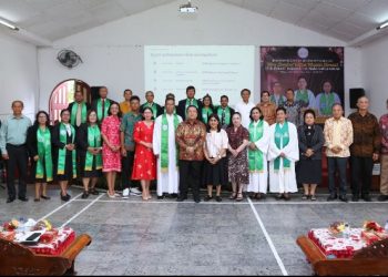 Wali Kota Pematangsiantar Wesly Silalahi, SH, MKn Hadiri Acara Ibadah Utus Sambut Pendeta/Ketua Majelis Jemaat GPIB Maranatha Pematangsiantar Pendeta Julianus Yeremias Kaimarehe, STh & Pendeta Dessy Elath - Selano, STh.