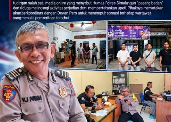 Kasi Humas Polres Simalungun Bantah Tudingan "Pasang Badan", Siap Somasi Wartawan Lewat Dewan Pers.