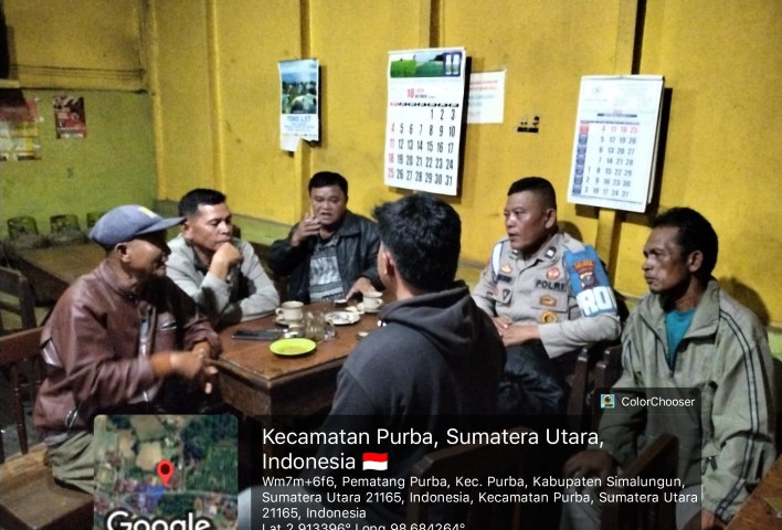 Respons Cepat Aduan Hotline "Hallo Kapolres", Kapolsek Purba Turun Langsung Telusuri Laporan Perusakan Mobil - Kehilangan Uang Rp. 4 Juta.