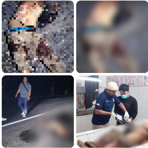 Sigap Evakuasi Temuan Mayat Diduga Korban Tabrak Lari di Jalinsum Siantar -Medan, Polres Simalungun Telusuri Identitas Korban.
