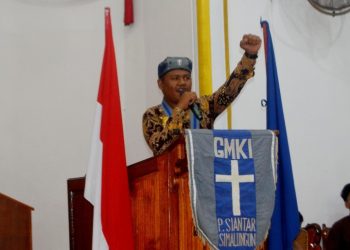 Ketua GMKI Pematangsiantar-Simalungun Yova Ivo Cordiaz Purba.