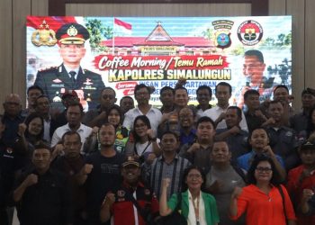 Temu Ramah di Aula Tathya Dharaka, Kapolres Simalungun Rangkul Wartawan Wujudkan Polri Humanis.