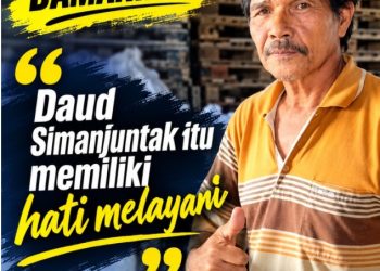 Dearmando Damanik: “Daud Simanjuntak itu Memiliki Hati Melayani”.