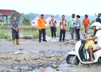 Pemkab Simalungun Seriusi Perbaikan Jalan Penghubung Huta Bayu Raja–Bosar Maligas.