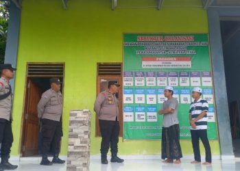 Kapolsek Siantar Marihat Kunjungi Yayasan Pondok Pesantren Mahabbaturosul Saw Manbaul Ulum Walhikam Sidomuliyo.