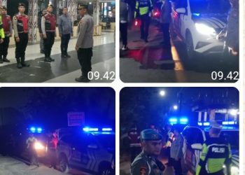 Polres Pematangsiantar Gelar Patroli Blue Light KRYD, Jaga Kamtibmas Tetap Aman & Kondusif.