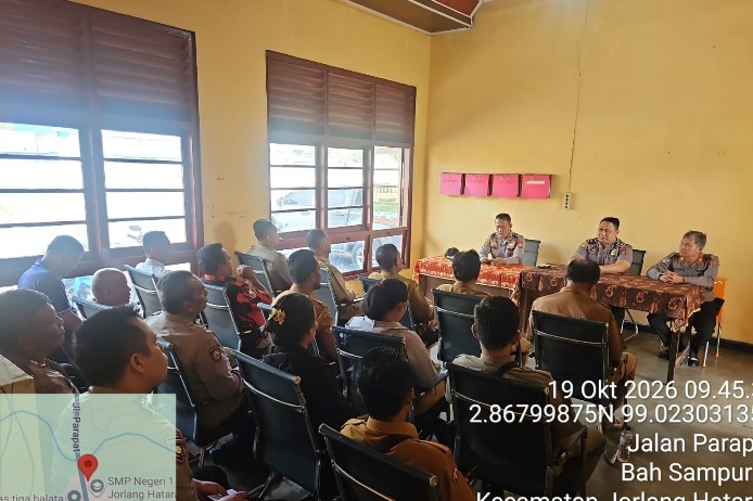 Wakapolres Simalungun Sambangi Warga Jorlang Hataran, Dengar Keluhan Narkoba Hingga Pencurian Sawit.