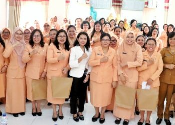 Perkuat Koordinasi dan Kebersamaan, Dharma Wanita Persatuan Kabupaten Simalungun Gelar Rapat Koordinasi.