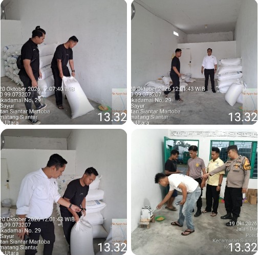 Dukung Ketapang, Polres Pematangsiantar Serahkan Jagung 12,1 Ton ke Bulog.
