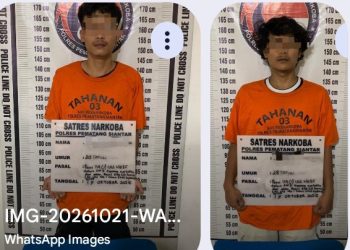 Polres Pematangsiantar Berhasil Amankan 2 Pemilik Sabu.