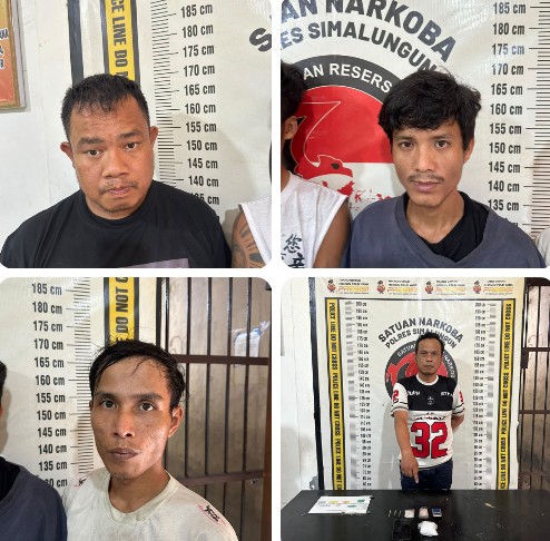 Tangkap Bandar Sabu, Tim Gabungan Sat Resnarkoba Polres Simalungun & BNN Bongkar Jaringan Narkotika Lintas Kabupaten.