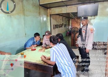 Kapolsek Dolok Silau Bantah Isu Judi Dadu Putar di Saran Padang: Personel Cek Lokasi, Tak Ditemukan Perjudian.