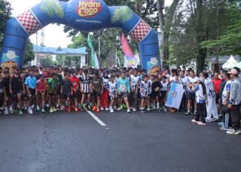 Ribuan Peserta Antusias Meriahkan Fun Run KNPI Pematangsiantar, Ini Pesan Wali Kota.