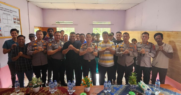 Cegah Penyebaran Hoaks, Kapolres Simalungun Serap Aspirasi Warga Nagori Bangun Lewat Program Rembuk Masalah.