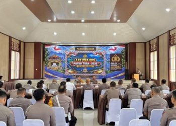 Matangkan Kesiapan Operasi Patuh Toba - 2026, Polres Simalungun Gelar Latihan Pra Operasi dengan Pendekatan Humanis & Preventif.